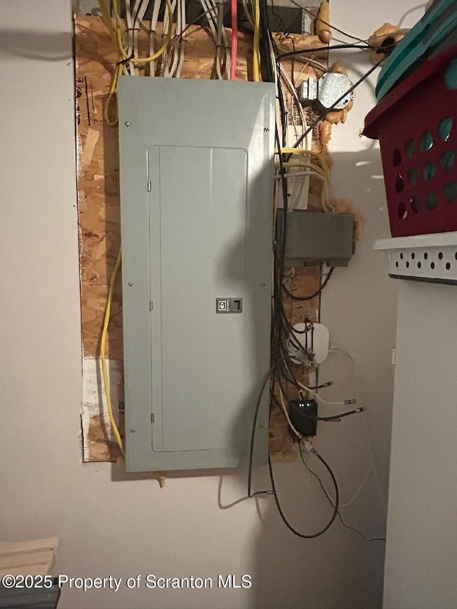 85 Cranberry Ter, Duryea, PA 18642 - utility room with electric panel