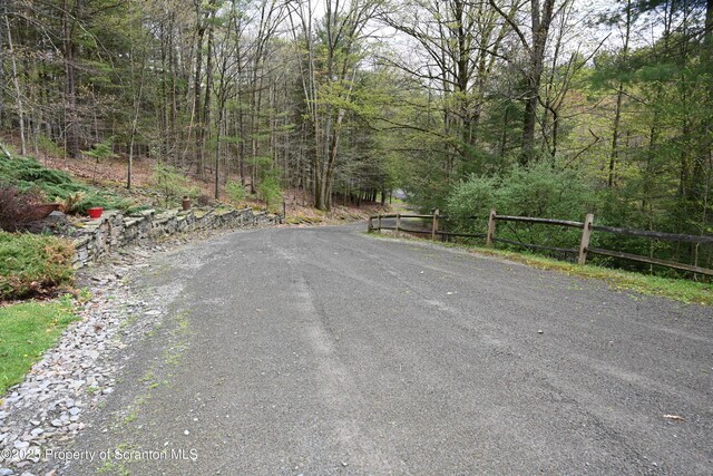 3511 Liberty Park Rd, Hallstead, PA 18822 - view of asphalt street featuring a view of trees