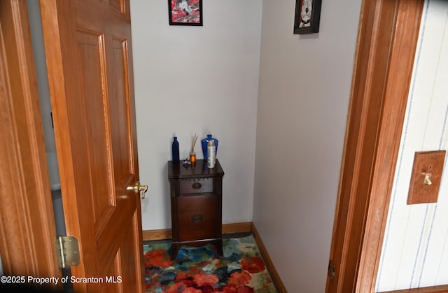 3511 Liberty Park Rd, Hallstead, PA 18822 - hallway with baseboards