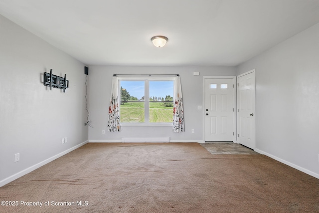 960 Lott Rd, Meshoppen, PA 18630 - carpeted entryway featuring baseboards