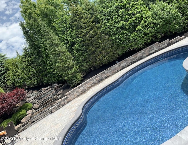 view of pool