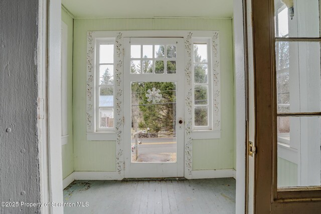 125 Tingley Lake Rd, Harford, PA 18823 - entryway featuring wood-type flooring and plenty of natural light