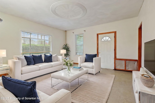 view of living room