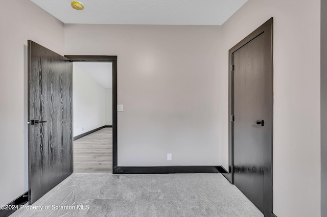 empty room featuring light hardwood / wood-style floors