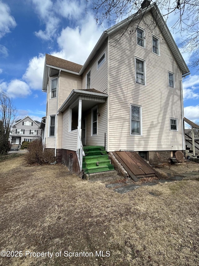 view of back of house