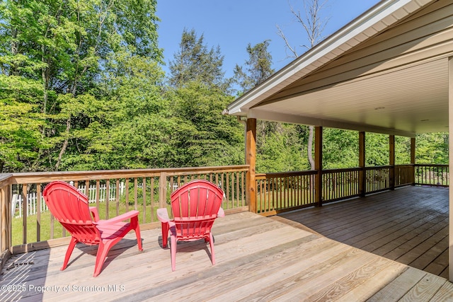2269 Creek Rd, New Milford, PA 18834 - view of deck