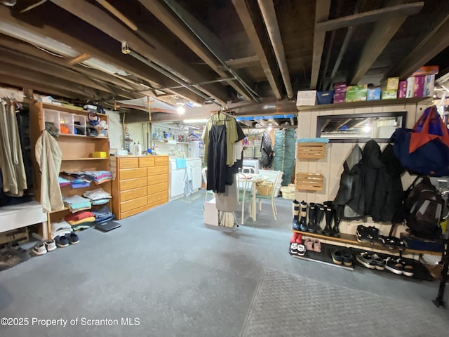 906 Cedar Ave, Scranton, PA 18505 - view of unfinished basement