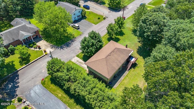 1103 Quarry Rd, Old Forge, PA 18518 - view from above of property