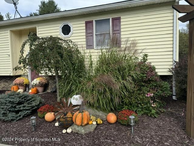 view of side of property