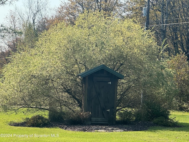 3365 Lake Of Meadows Rd, Little Meadows, PA 18830 - view of shed
