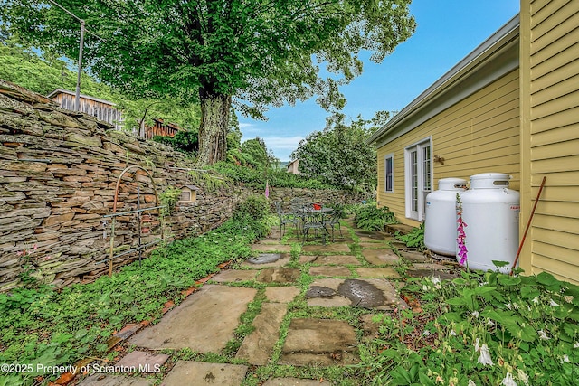 11 Manzer Rd, New Milford, PA 18834 - fenced backyard with a patio area