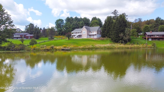 property view of water