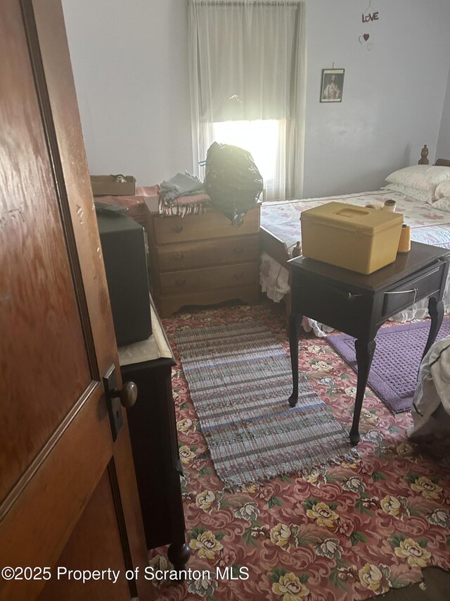 miscellaneous room featuring carpet flooring