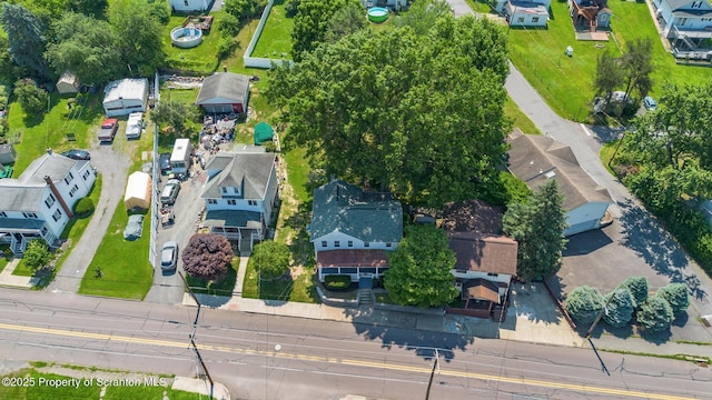 1303 Main St, Pittston, PA 18640 - aerial view of residential area