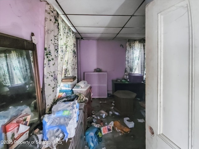 608 E Market St, Scranton, PA 18509 - misc room featuring a drop ceiling