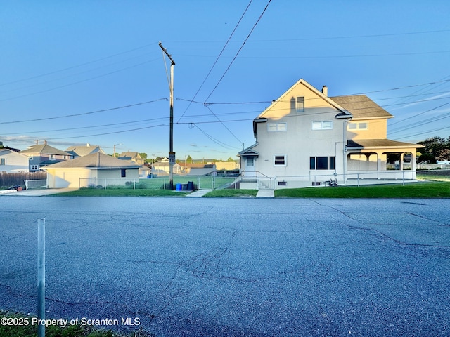 2052 Farr St 2050, Scranton, PA 18504 - view of property exterior with roof with shingles