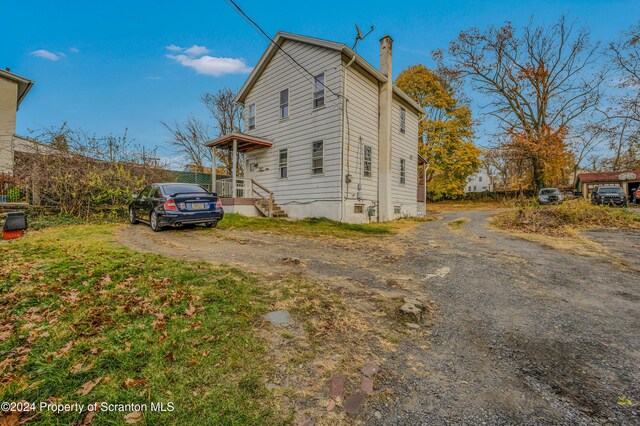 view of property exterior