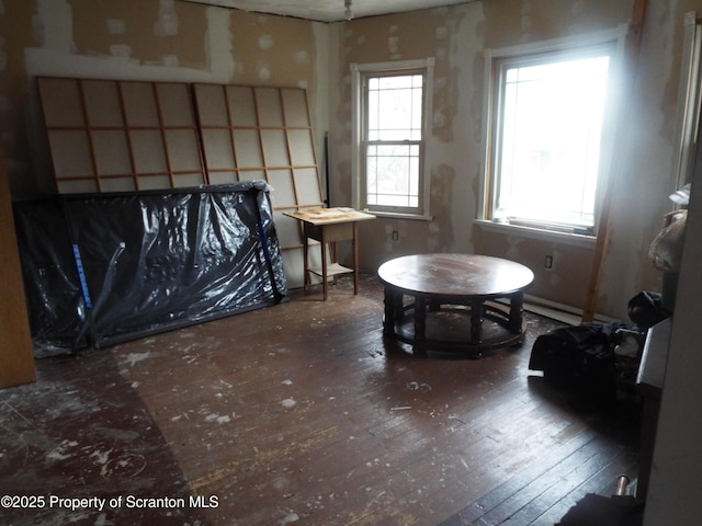 410 21st Ave, Scranton, PA 18504 - misc room featuring hardwood / wood-style floors