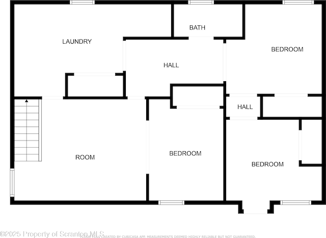 2807 S Webster Ave, Scranton, PA 18505 - view of property floor plan