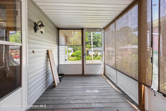 2807 S Webster Ave, Scranton, PA 18505 - unfurnished sunroom with plenty of natural light