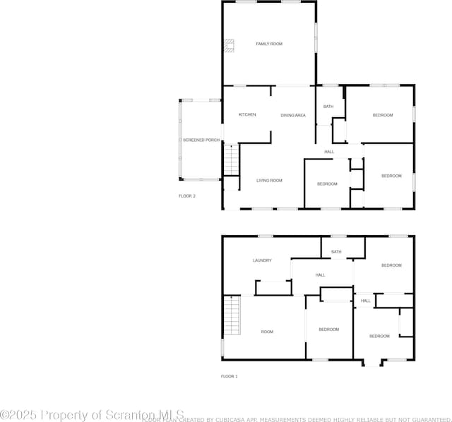 2807 S Webster Ave, Scranton, PA 18505 - view of room layout