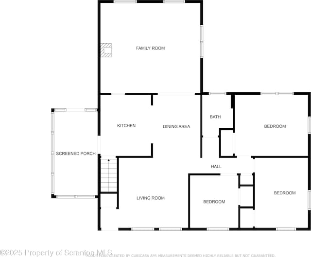 2807 S Webster Ave, Scranton, PA 18505 - view of room layout