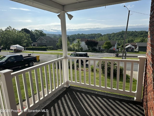 290 Holly Ln, Sturges, PA 18447 - porch featuring a residential view