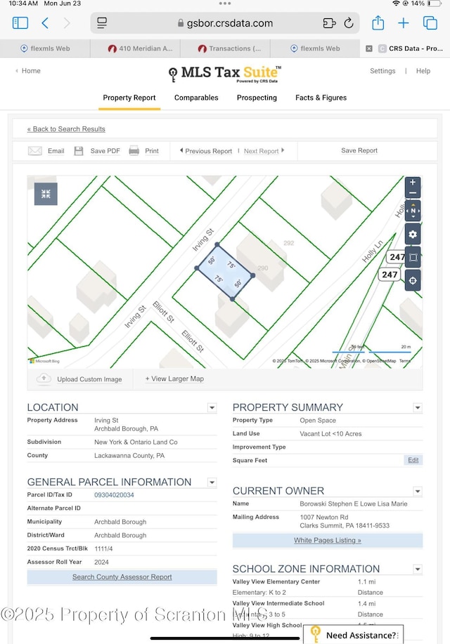 290 Holly Ln, Sturges, PA 18447 - view of a document