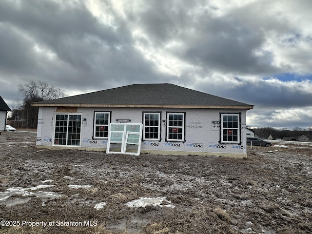 view of back of property