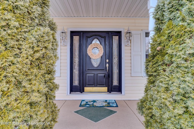 view of property entrance