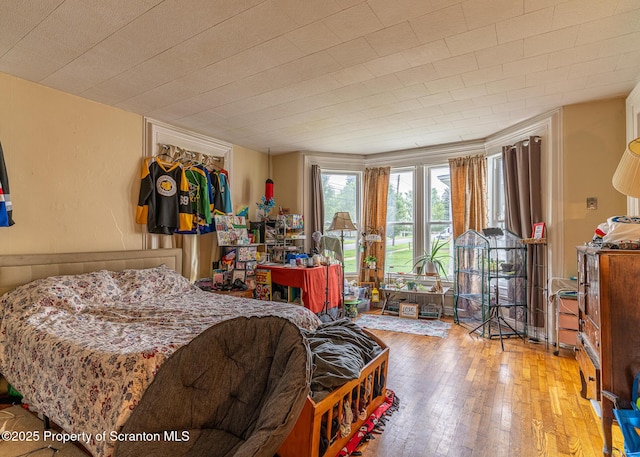 989 Main St, New Milford, PA 18834 - bedroom with hardwood / wood-style floors