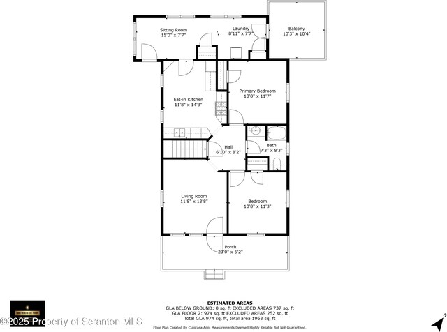 2230 Birney Ave, Scranton, PA 18505 - property floor plan