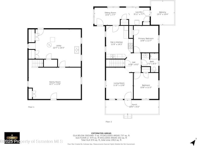 2230 Birney Ave, Scranton, PA 18505 - property floor plan