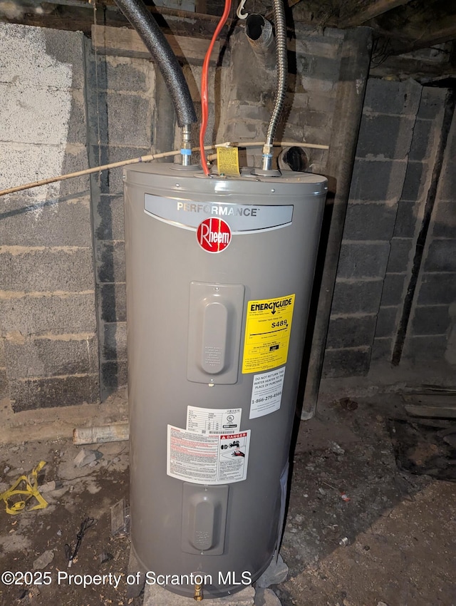 utilities with electric water heater