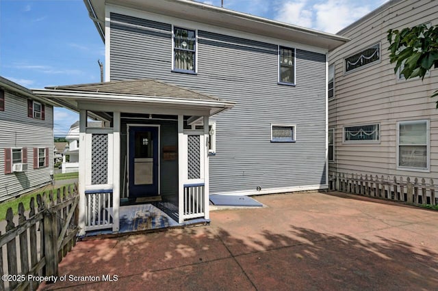 908 Prescott Ave, Scranton, PA 18510 - view of exterior entry featuring a patio area