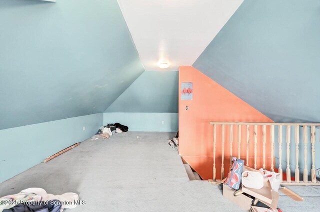 908 Prescott Ave, Scranton, PA 18510 - bonus room with vaulted ceiling and carpet floors