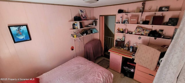 525 N Irving Ave, Scranton, PA 18510 - bedroom with crown molding