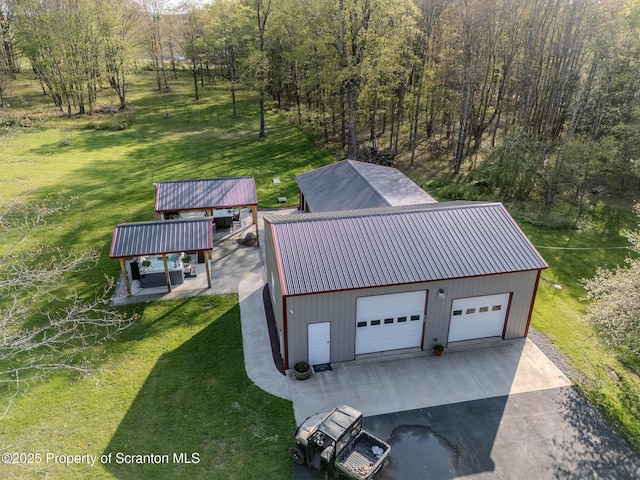 144 Crosstown Hwy, Union Dale, PA 18470 - view from above of property