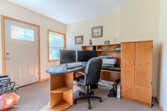 144 Crosstown Hwy, Union Dale, PA 18470 - office with carpet flooring and baseboards
