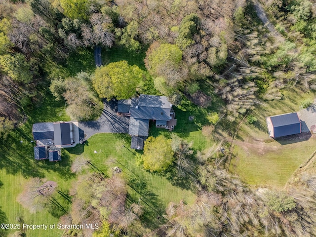 144 Crosstown Hwy, Union Dale, PA 18470 - aerial view of property and surrounding area