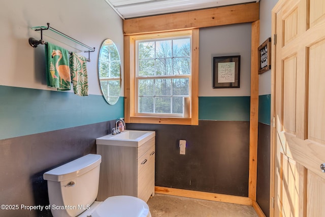 144 Crosstown Hwy, Union Dale, PA 18470 - bathroom featuring vanity and toilet