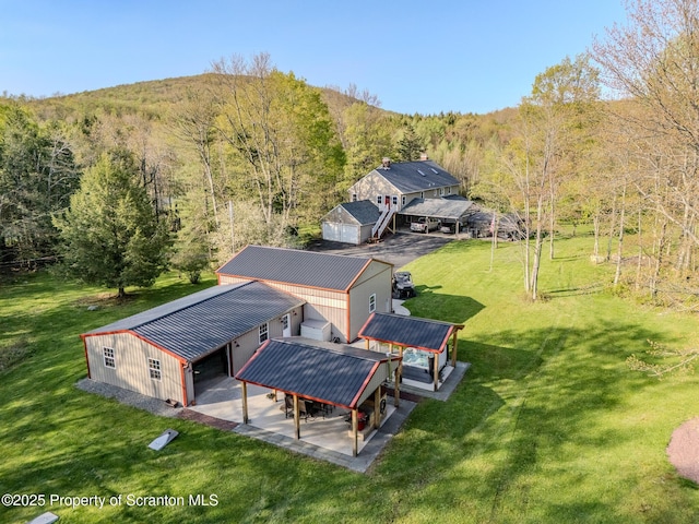 144 Crosstown Hwy, Union Dale, PA 18470 - view of subject property featuring a heavily wooded area