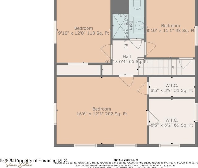 1120 Woodlawn St Unit L10, Scranton, PA 18509 - floor plan / room layout