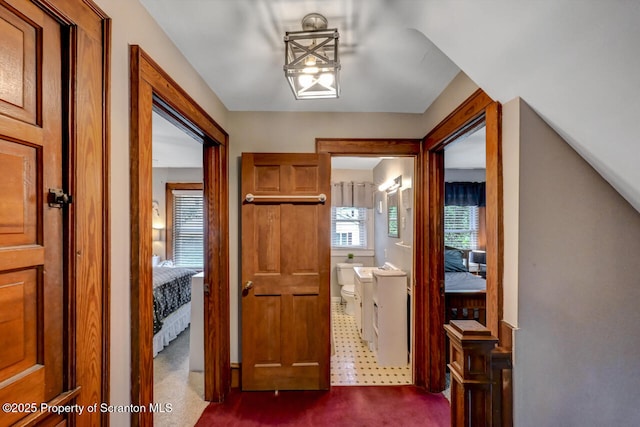 1120 Woodlawn St Unit L10, Scranton, PA 18509 - hall with dark carpet