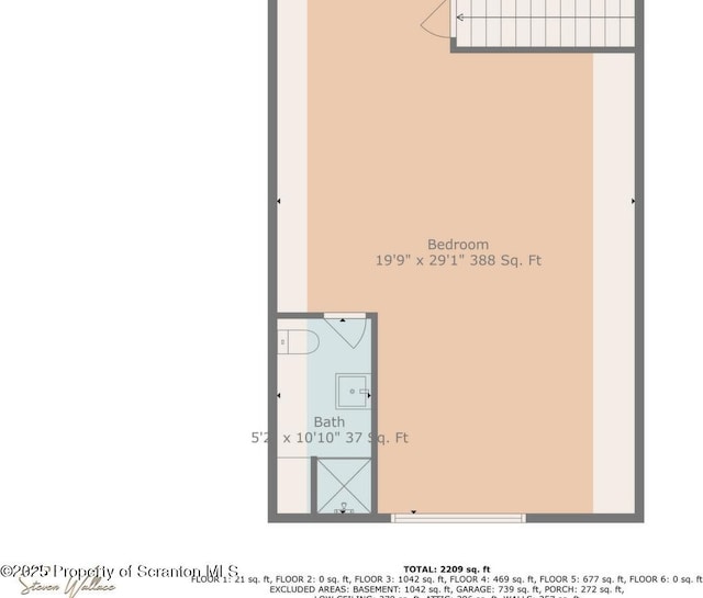 1120 Woodlawn St Unit L10, Scranton, PA 18509 - room layout