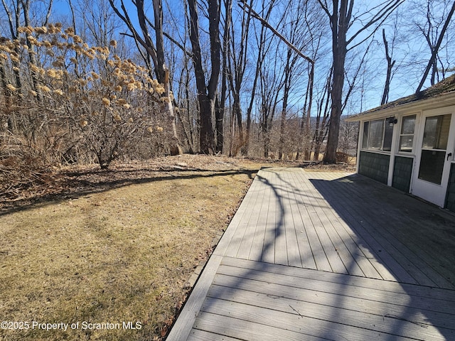 view of deck