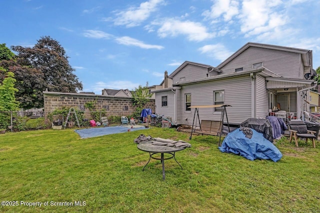 219 N Sumner Ave, Scranton, PA 18504 - back of property with a patio