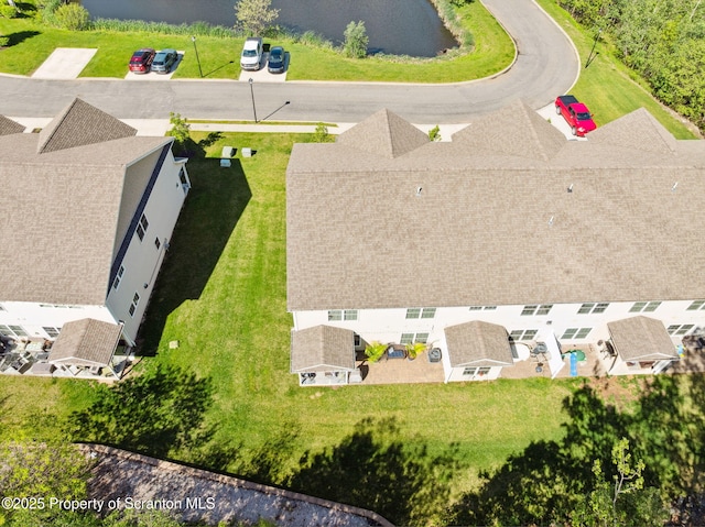 442 Shadow Wood Cir, Archbald, PA 18403 - bird's eye view of a nearby body of water