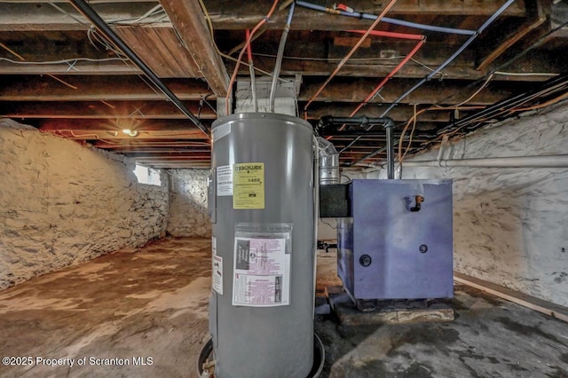 utilities featuring water heater