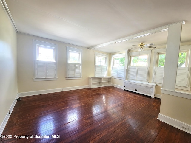 1518 Vine St, Scranton, PA 18510 - unfurnished sunroom featuring radiator heating unit
